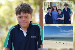 Australia hero story/ 13-year-old swims 4km to save his family, police release dramatic emergency call