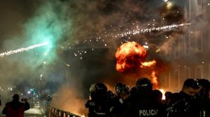 Firebomb Chaos in Tirana: Molotovs, Clashes and Injuries as Opposition Protest Turns Violent